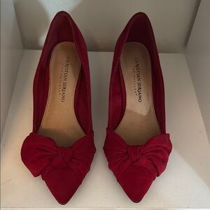 Christian Siriano Red Heels